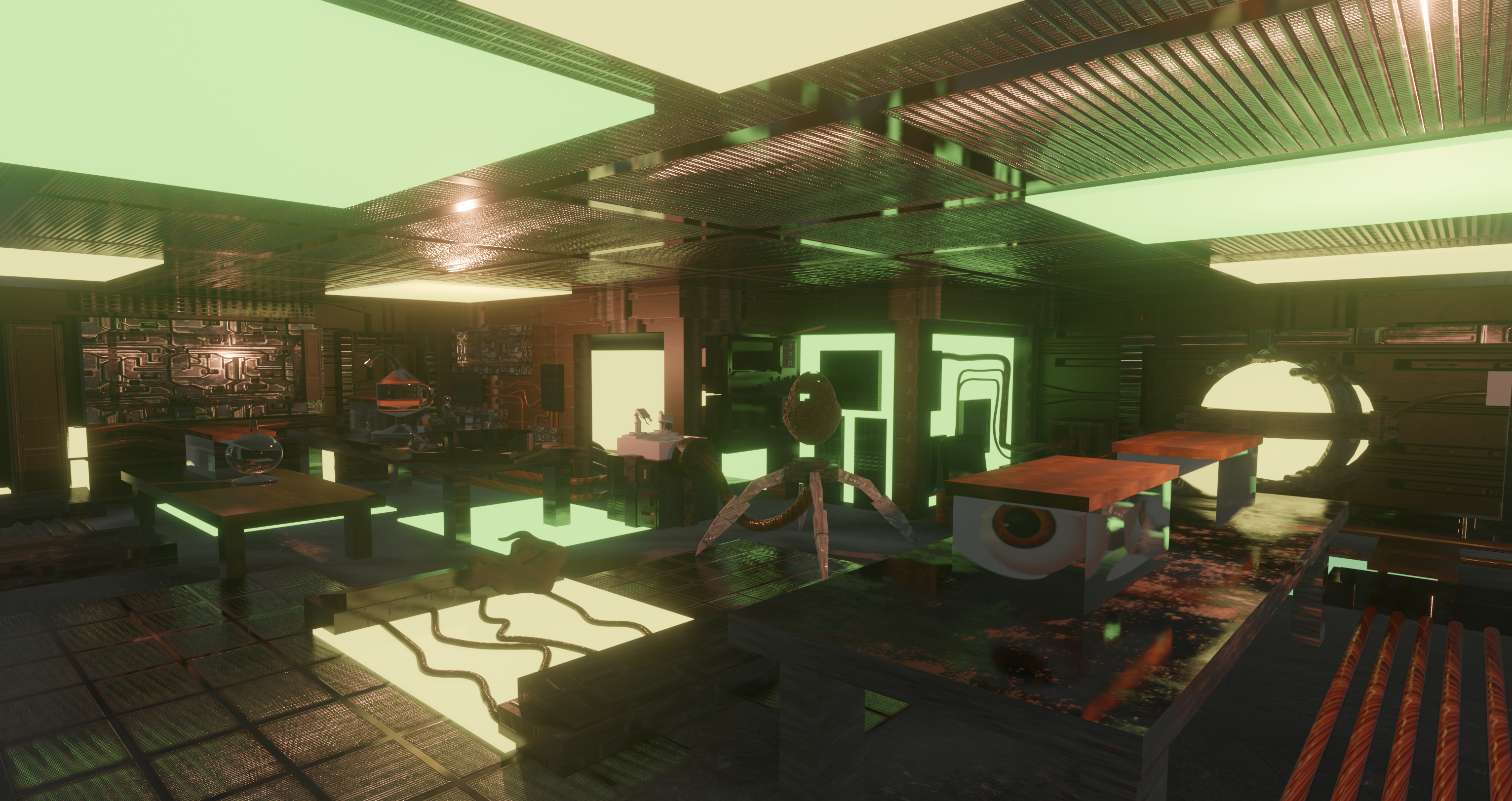 Retroville — VR sci-fi environment